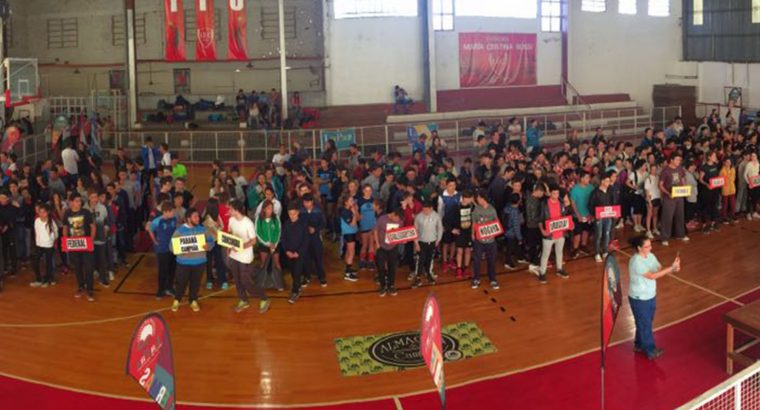 Estudiantes de Gualeguaychú y Colón ganaron en el interescolar de Vóley Sub14