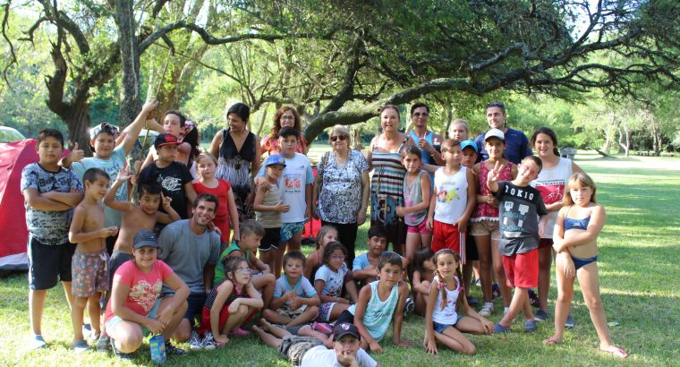 Los chicos de la Escuela Nina de Villa Urquiza disfrutaron de un campamento educativo