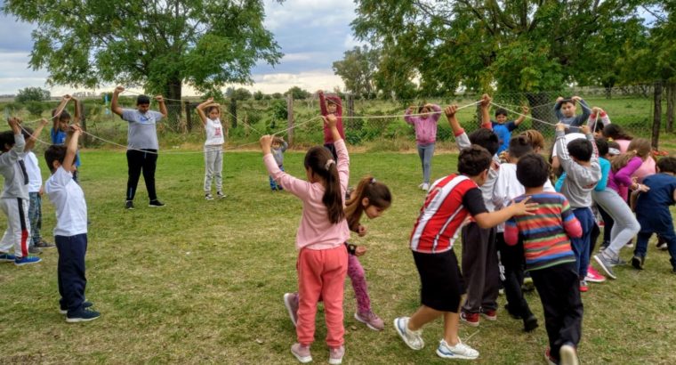 Departamento Tala | Se realizó un nuevo taller de educación física en escuela rural