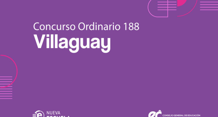 DDE Villaguay: Convocatoria a Concurso Ordinario de Ingreso, Reingreso, Pase, Traslado y Ascenso hasta Cuarta Categoría de JS, JC, JC AA RES. 4425/18 CGE y 4718/18 CGE