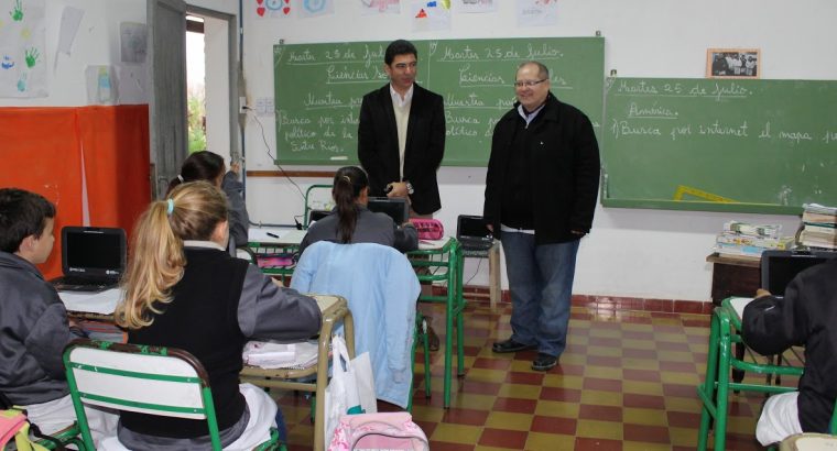 Escuelas Rurales de Paraná recibieron la visita de Panozzo