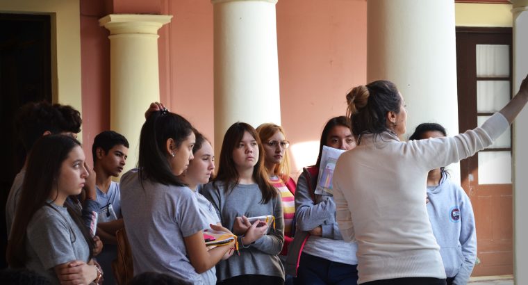 Estudiantes secundarios visitaron el Palacio San José