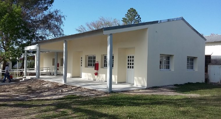 Está pronta a finalizarse la escuela Nº 4 José Manuel Estrada del Distrito Chañar