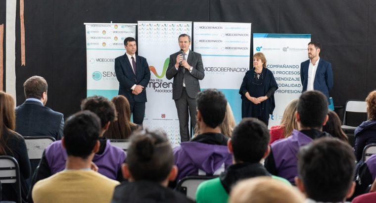 La Vicegobernación lanzó el programa Despertar Emprendedor para estudiantes de escuelas técnicas