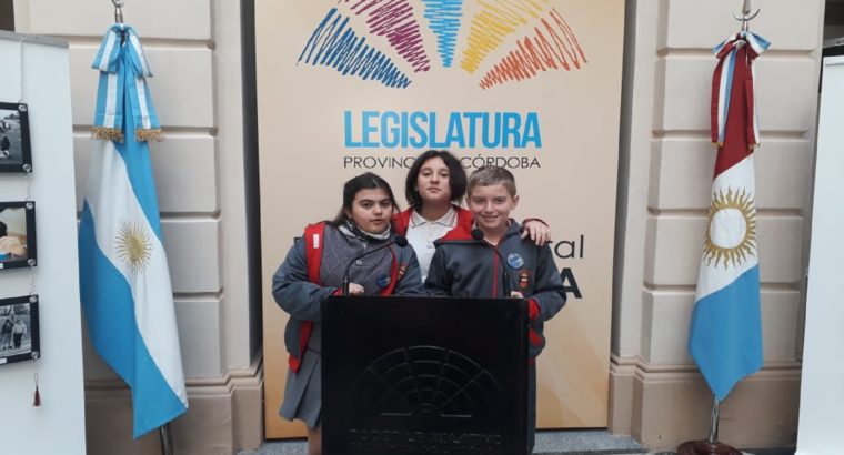 Estudiantes de la escuela Mercedarias representaron a Entre Ríos en el Parlamento Nacional Infantil