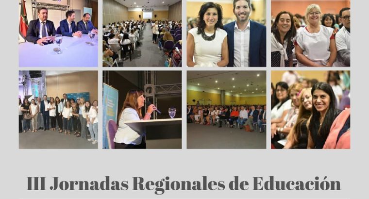 900 docentes asistieron a las III Jornadas Regionales de Educación