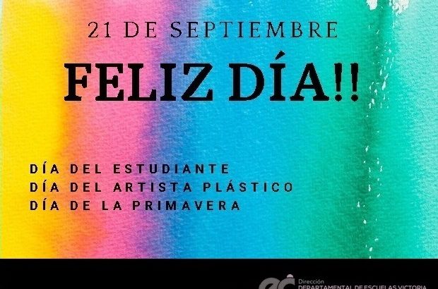 21 de Septiembre: Día del Estudiante, del Artista Plástico y la Primavera