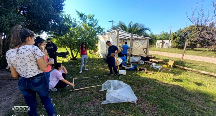 Rosario del Tala: La Escuela Secundaria N°11 reinició el Proyecto Huerta