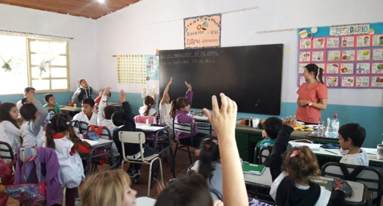 Rosario del Tala | Alumnos de la escuela Violeta recibieron una charla de nutrición
