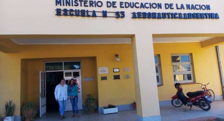 Departamento Tala | La referente de CTIP recorre escuelas para promover y guiar en Ferias de Educación