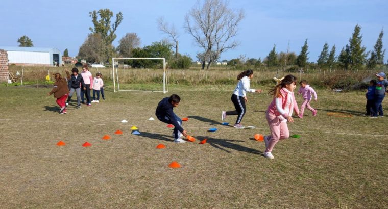 Departamento Tala | Nueva jornada de educación física a escuelas rurales PU