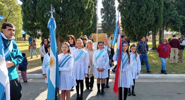 Rosario del Tala | Se realizó el acto oficial en conmemoración del Día de la Bandera