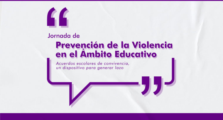 Conversatorio sobre Prevención de la Violencia en el Ámbito Educativo