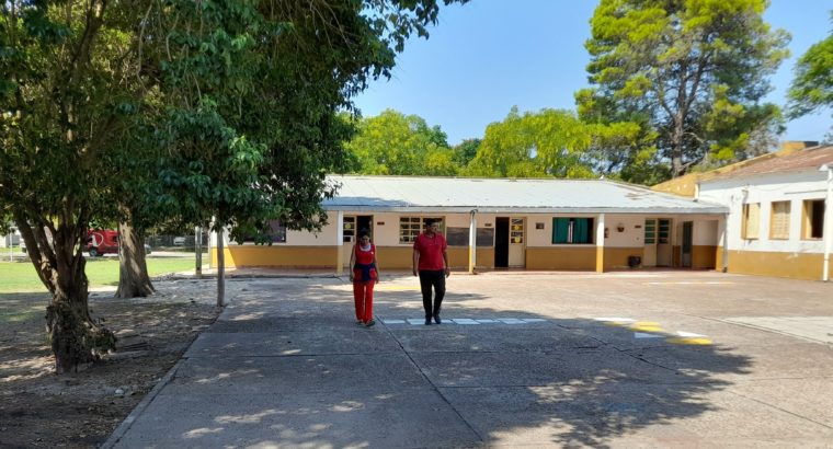Rosario del Tala | Visita a la escuela Violeta