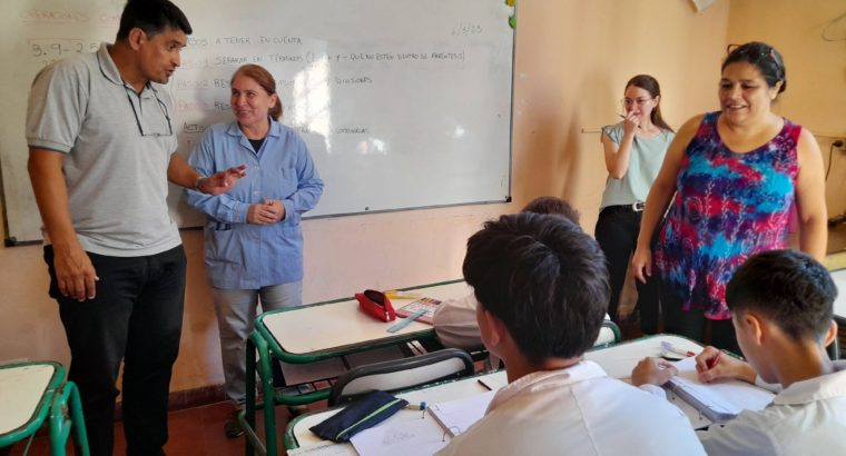 Mansilla | El director departamental visitó escuelas y el jardín maternal