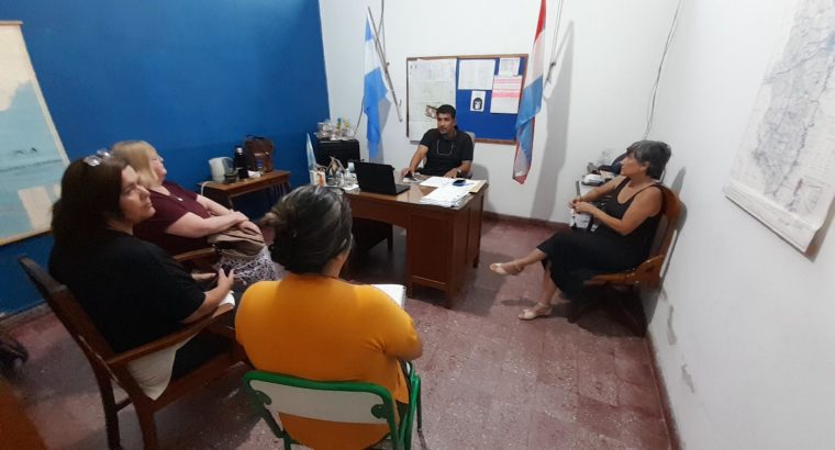 Rosario del Tala | Semana de reuniones con el equipo de supervisión