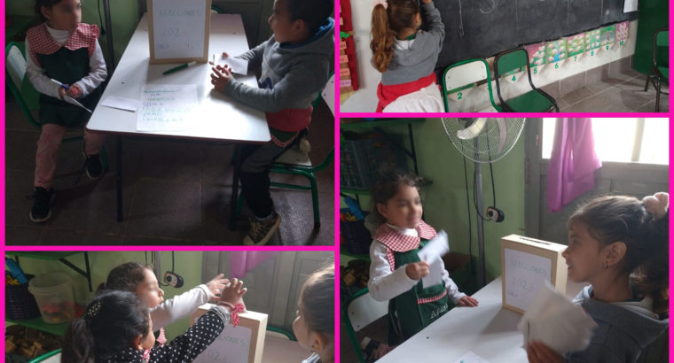 Rosario del Tala | Gurisitos y gurisitas de jardín de infantes también votaron