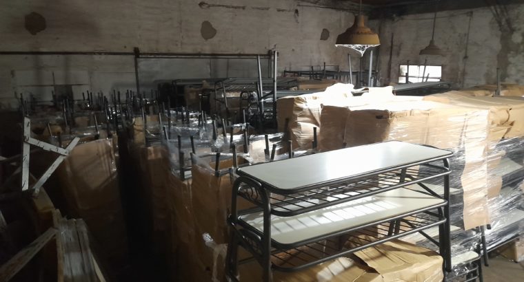 Rosario del Tala | Llegó la segunda carga de mobiliarios para el nuevo edificio de Artes Visuales y Música, quedaron al resguardo en Vialidad Zonal VIII