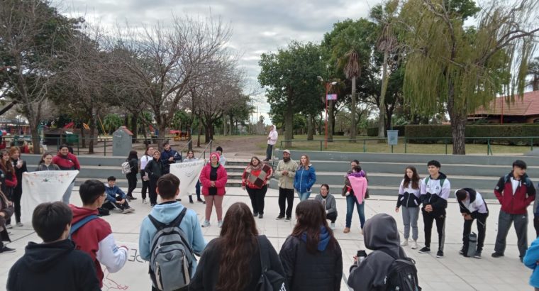 Alumnos de las escuelas López Jordán y Liga de los Pueblos Libres realizaron una jornada de convivencia