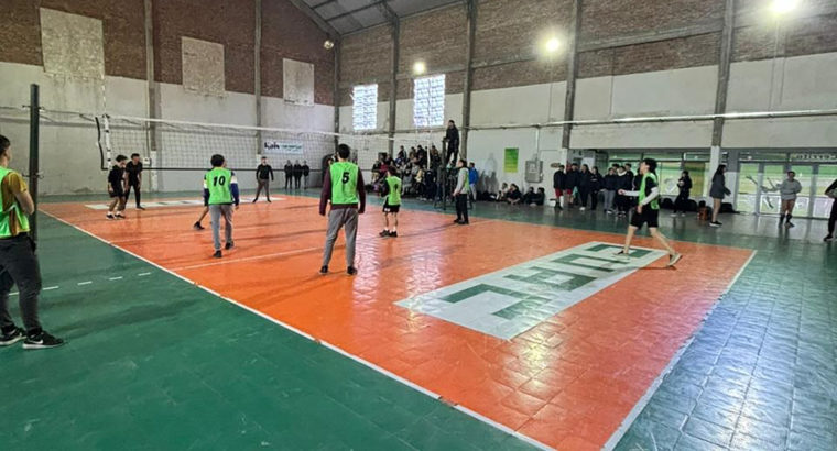 Se realizó en Cerrito un encuentro interescolar de vóleibol