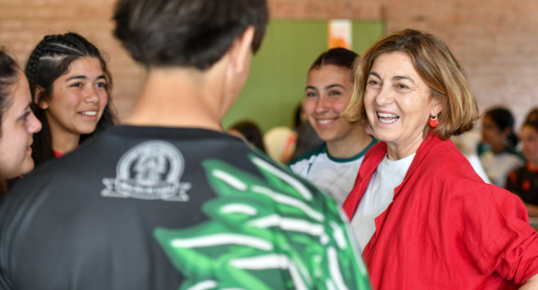 El CGE visitó la Escuela Nuestra Señora del Luján durante la Competencia de Intertribus