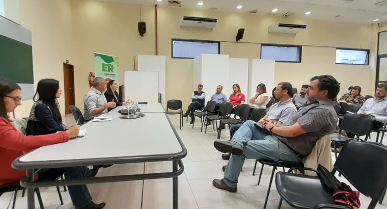 Se concretó la primera mesa de trabajo para la conformación del Consejo Local de Educación, Trabajo y Producción en Concordia