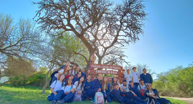 Continúan las visitas al Parque Escolar Rural Enrique Berduc