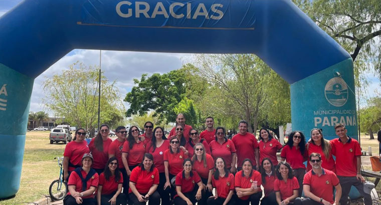 La escuela Melvin Jones realizó una bicicleteada por la inclusión