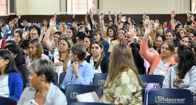 Comenzó una nueva ronda de capacitaciones de alfabetización en primaria