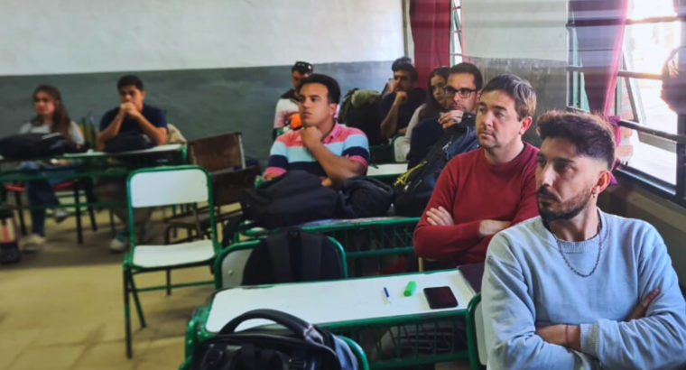 Se retoma el dictado de clases del profesorado de Educación Secundaria en la Modalidad Técnico Profesional