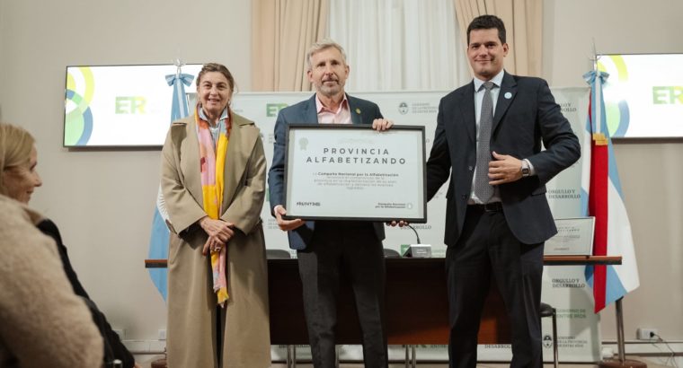 Entre Ríos fue destacada por su política educativa centrada en la alfabetización