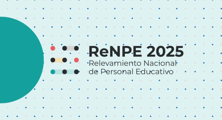 La provincia implementará el Relevamiento Nacional de Personal Educativo 2025