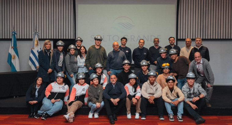 Más de 50 estudiantes de escuelas técnicas realizaron pasantías en el Complejo Hidroeléctrico Salto Grande