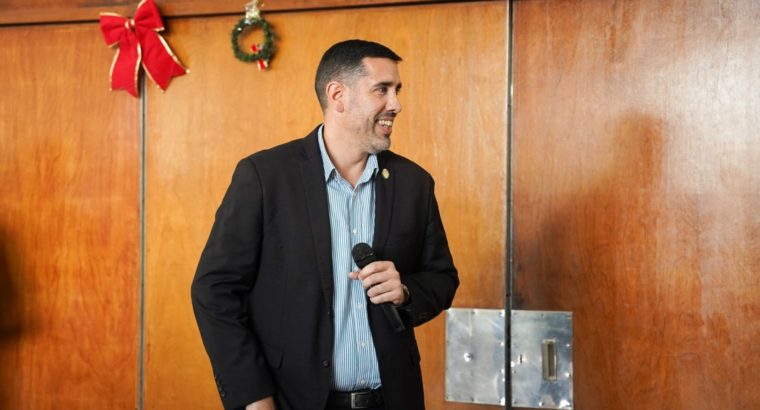 Cuenca encabezó un encuentro con los trabajadores del CGE