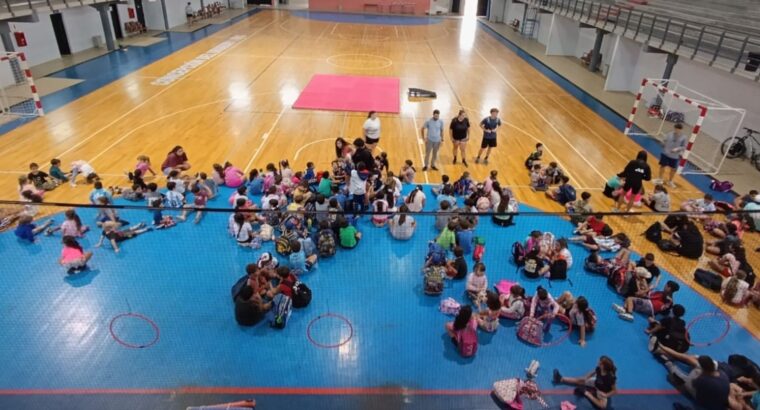 Homenajearon los valores olímpicos en Acciones de Verano