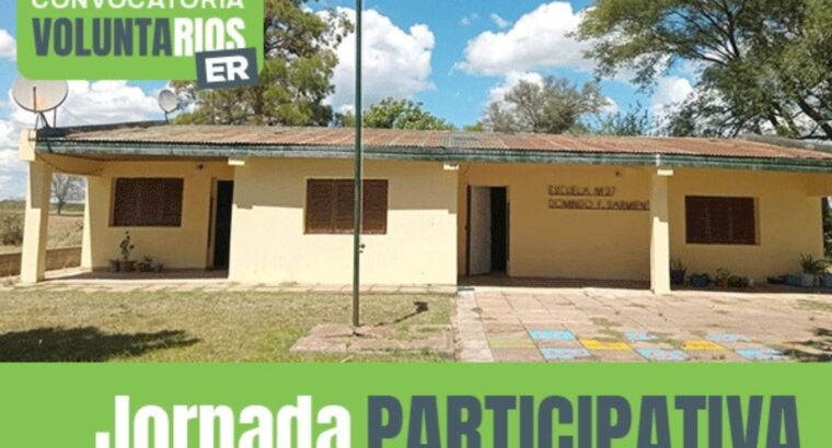 Reconstruyen la Escuela 37 de Piedras Blancas e invitan a una jornada solidaria
